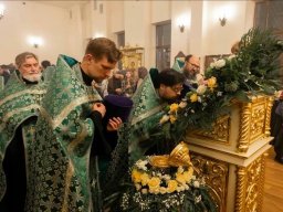 Канун дня памяти прп. Серафима Саровского